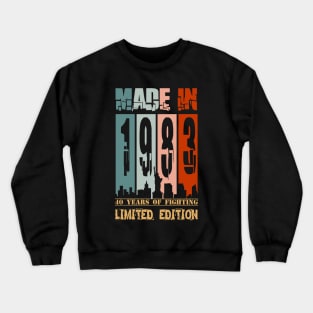 Made in 1983. 40 years of Fighting. LIMITED EDITION Crewneck Sweatshirt